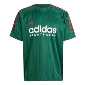 Adidas Men's Poly Sport Jersey T-Shirt SS Crew Green Size L NEW WITH TAGS!